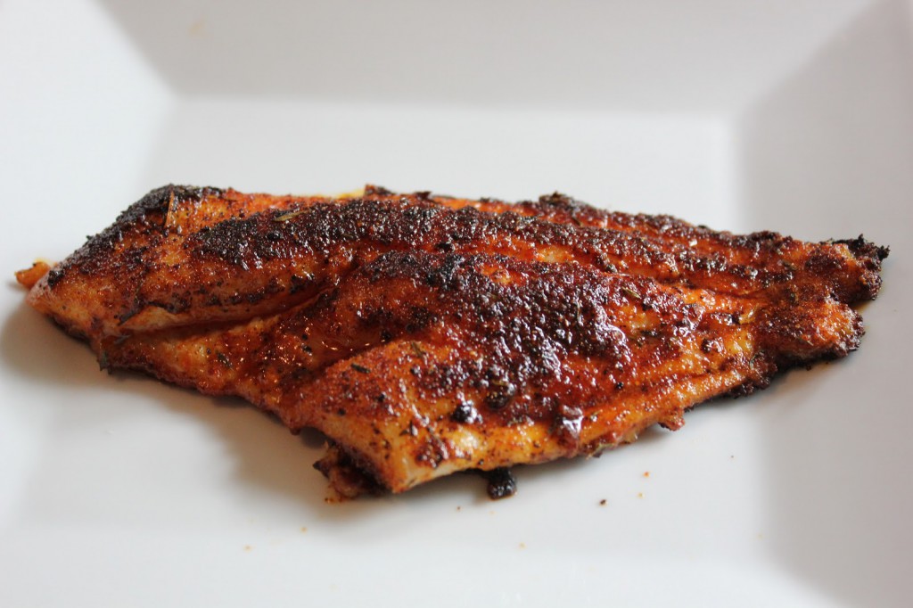Cajun Blackened Catfish