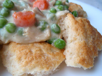 Bakewell Cream Biscuits